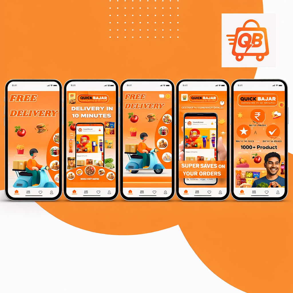 Quick Bajar_ 10 Min Delivery