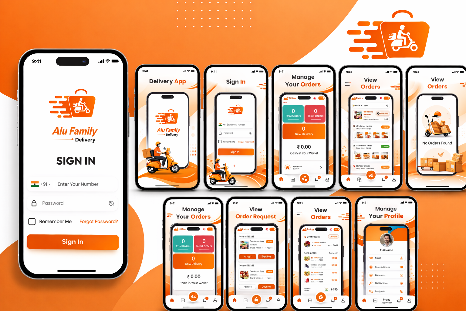 MS Family Delivery Man App