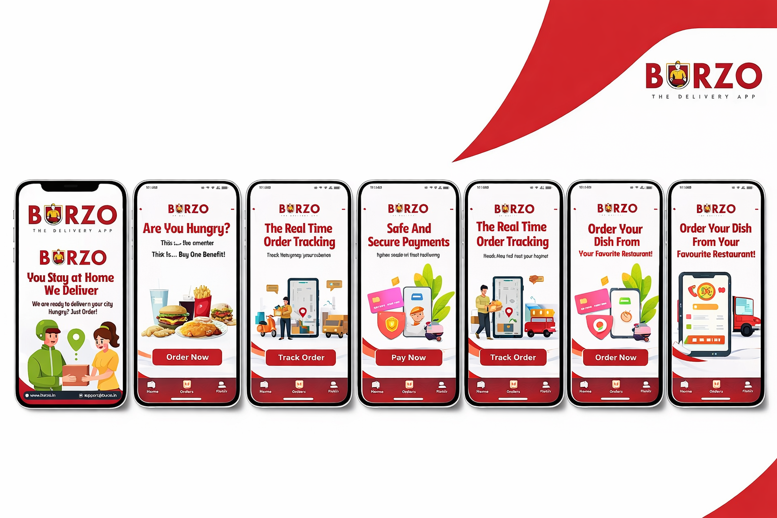 Burzo - The Delivery App Burzo India